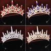Princess Crystal Crown Tiara Girls Birthday Headband Performance Catwalk Dress Accessories Queen Queen Crown