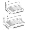 Adjustable Sink Drain Basket Non-Slip Dish Drying Rack Tableware Storage Shelf  Basin