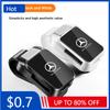 Adesivo per Auto Custodia per Occhiali da Auto Parasole Automatico Clip per Occhiali da Sole Porta Biglietti per Mercedes Benz Classe A B C S AMG GLA C