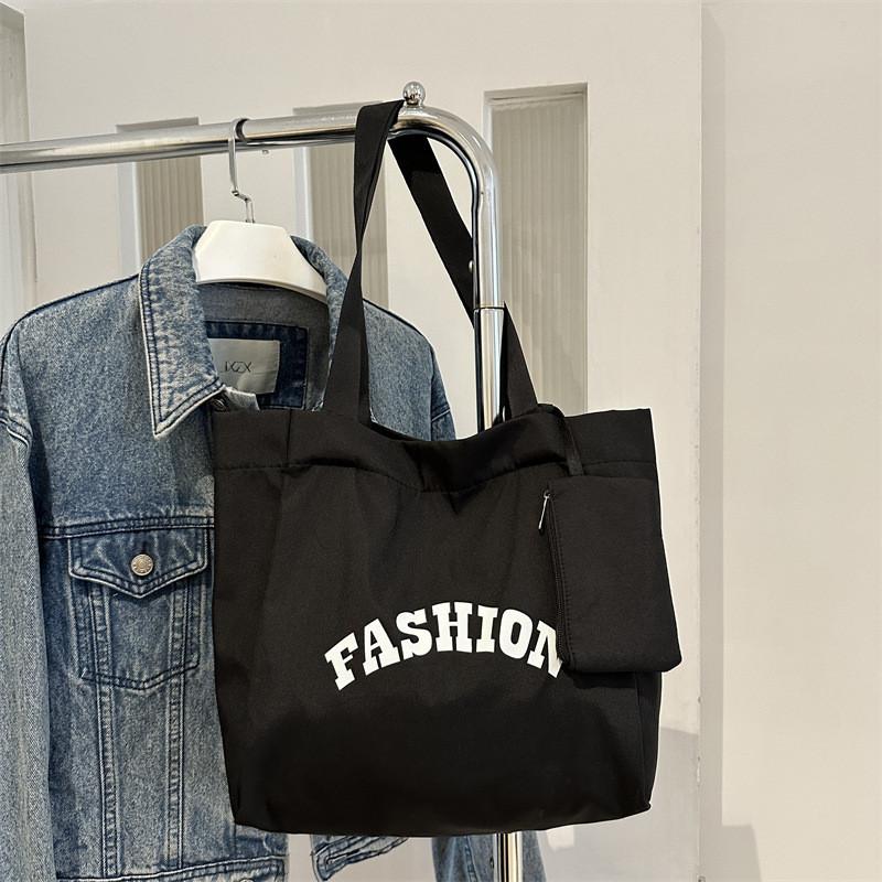 Fashionable Large Capacity Oxford Fabric Tote Bag Stylish Casual Shoulder Handbag