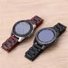 20mm 22mm Band for Samsung galaxy watch 7 6 5 4 40mm 44mm S2 for Huawei Watch GT5 Pro GT4 46mm amazfit BIP Wooden Watch Bracelet