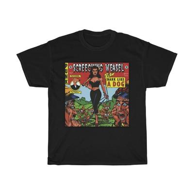 Screeching Weasel Punk Hardcore Rock Band Unisex Adult T-Shirt Heavy Cotton Tee
