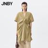 JNBY 2025 Summer Loose Short Sleeve Dress