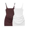 European & American Style 2025 Summer Elegant Sleeveless Bodycon Bandage Dress
