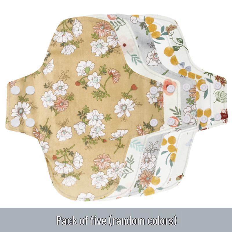 New 23cm Washable Graphene Cotton Antibacterial Reusable Menstrual Pads