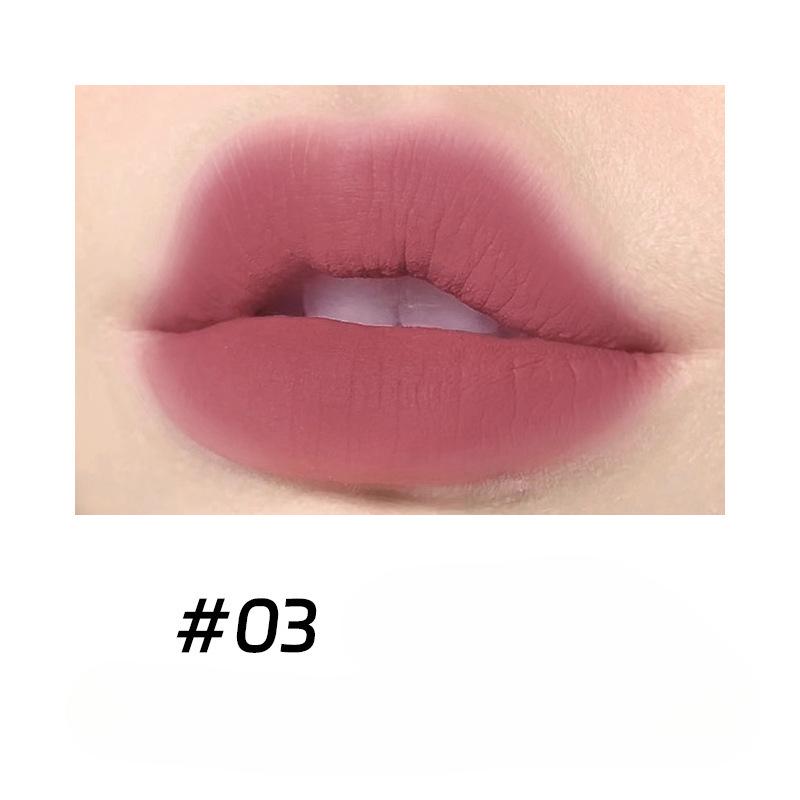 

Матовая глазурь для губ в капсулах с легким туманом, бархатная матовая грязь для губ, длительное отбеливание, не легко испачканный женский блеск для губ