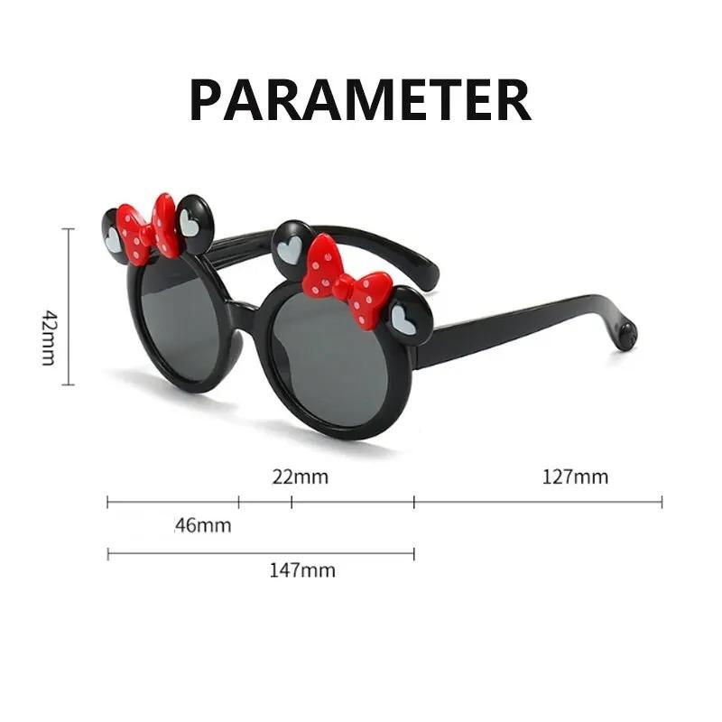 UV400 Kids Sunglasses Cute Cartoon Plastic Outdoor Sun Protection for Boys Girls Baby Travel Sport Eyewear Accessories