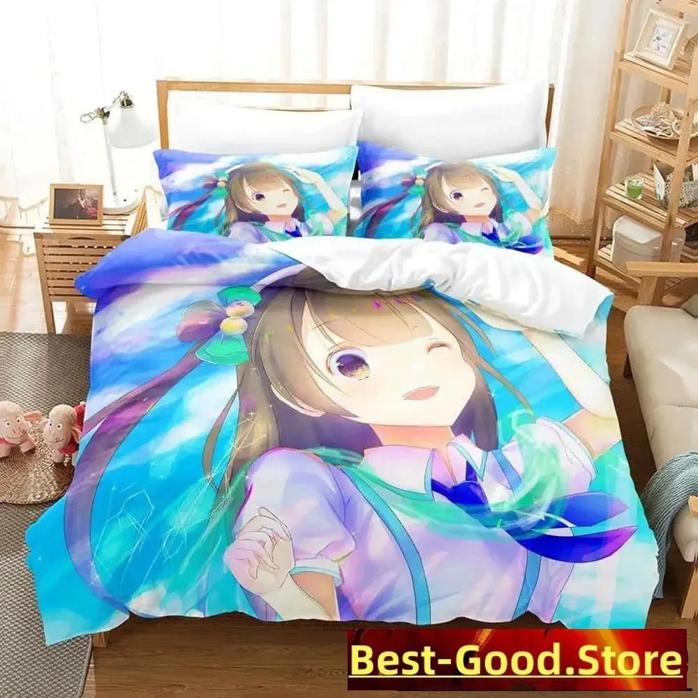 3D Anime THE IDOLM@STER Chieri Ogata Bedding Set Single Twin Full Queen King Size Bed Set Adult Kid Bedroom Duvet Cover Sets