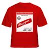 Red Stripe Reggae Music T Shirt