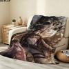 1PC Attack Titan Patterned Flannel Blanket Suitable For All Seasons For Home Decor Warmth And Comfort Gifts Holiday Present