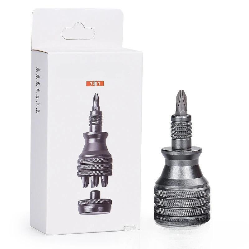 Two-way Multi-function Ratchet Screwdriver Forward and Reverse Small Space Operation Screwdriver Right-angle Turning Wrench Tool