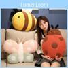 Insect Bees Butterflies Ladybugs Plush Toy Stuffed Doll Decoration Kids Gift