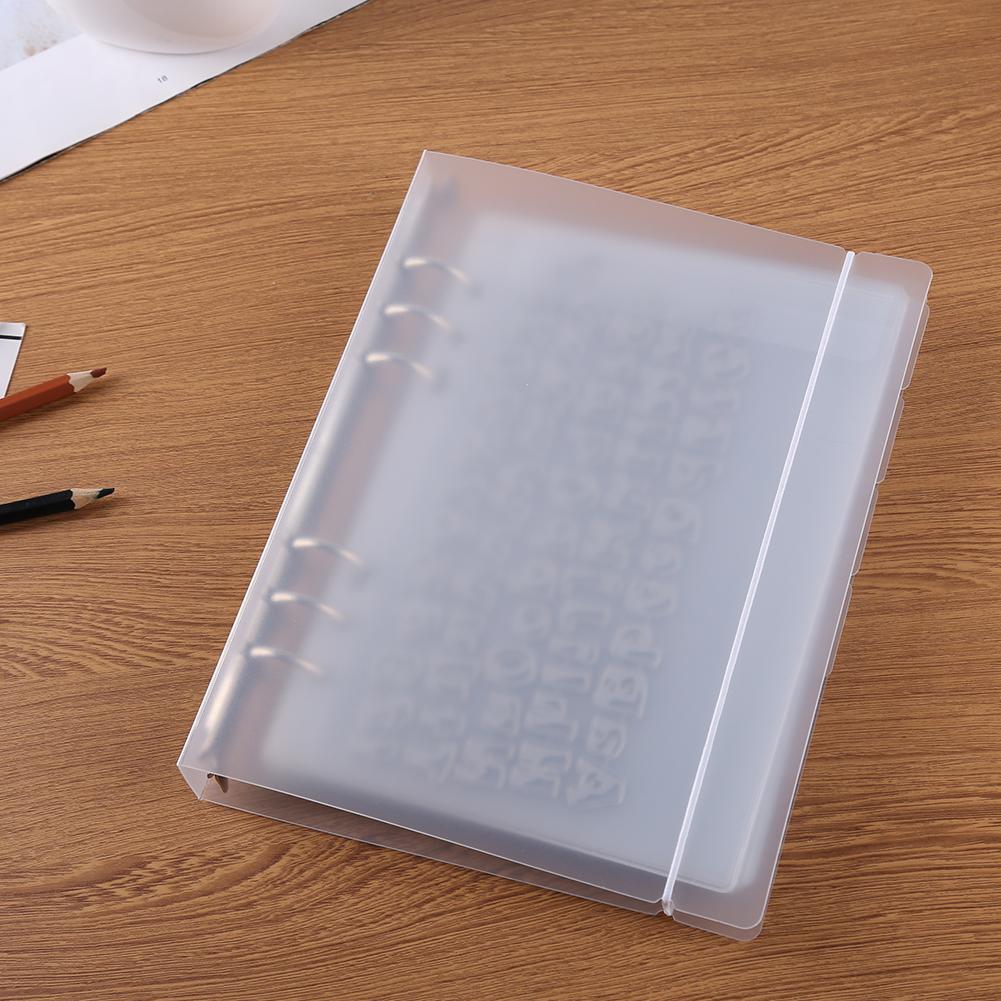 DIY Scrapbook Cutting Die Storage Book For Document Postcard Bank Planner Sticker Album Inner Pages Cover Holder Organizer Bookl