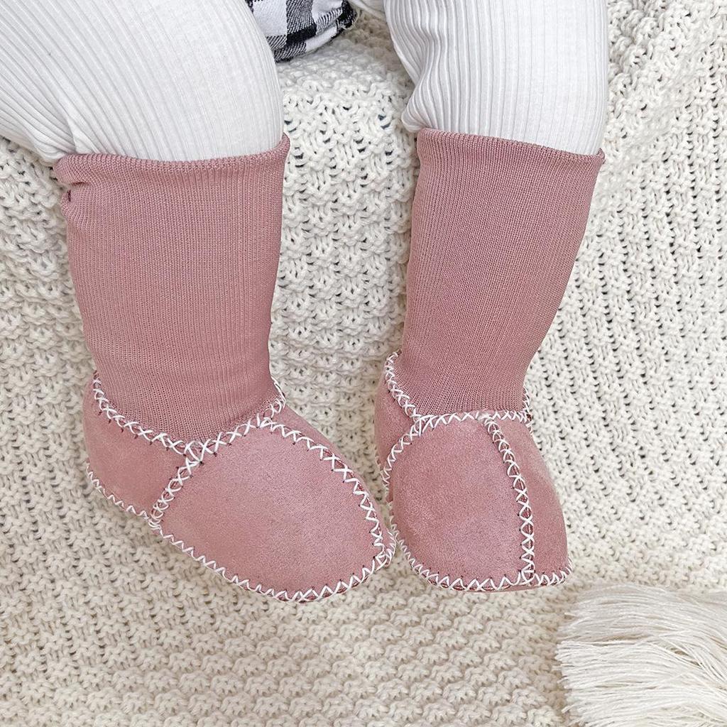 Newborn Non-slip Anti-wool Soft Sole Baby Toddler Shoes for Boys & Girls