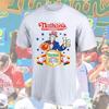 Nathan's Hot Dog Esswettbewerb Nachdruck T-Shirt S-4XL