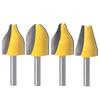 8mm Shank Panel Raiser Router Bit - Vertical - Ogee Bead - cutter woodworking bits wood milling cutter