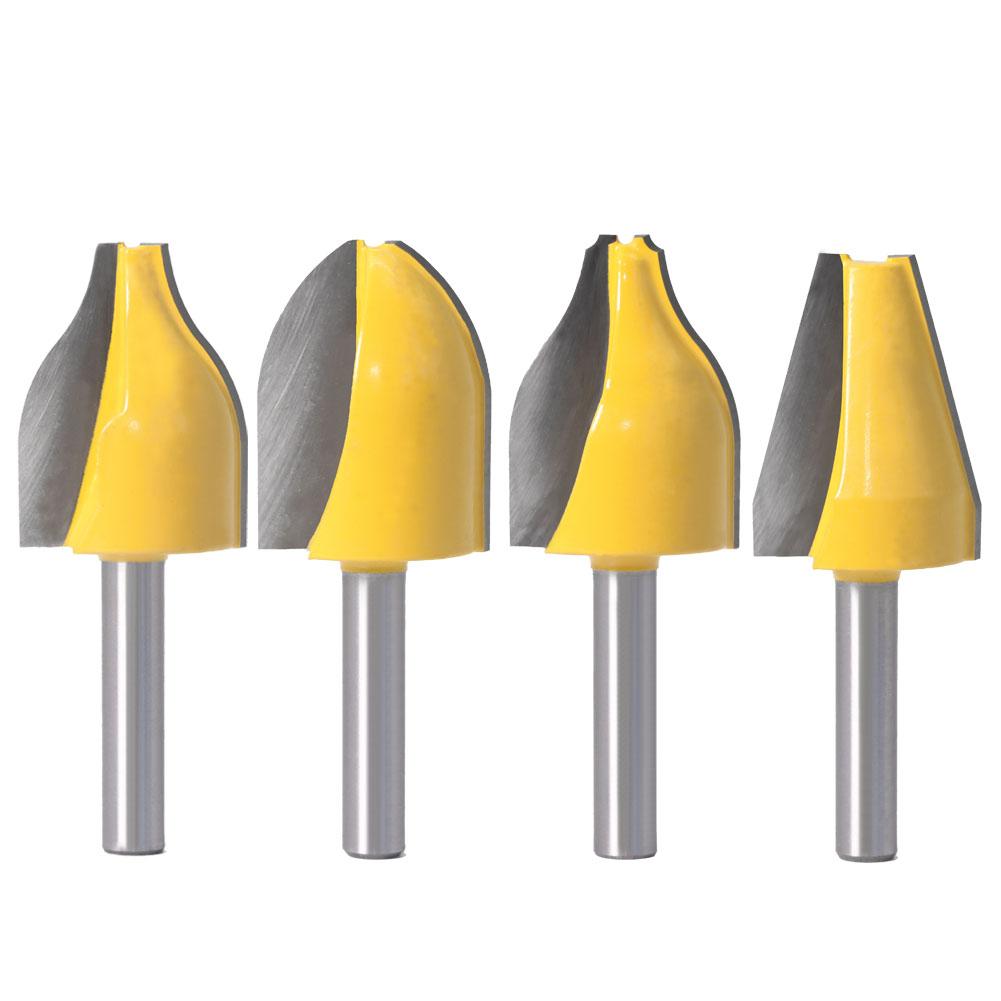 8mm Shank Panel Raiser Router Bit - Vertical - Ogee Bead - cutter woodworking bits wood milling cutter
