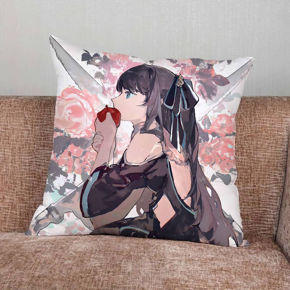AArcaea Music TTairitsu Games Pillow Case Pillowcase Home Sofa Cushions Car Cushions Pillowcover Office Pillowshell Pillow