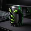 Devil Claw Drink Holder Gothic for 12oz Cans, 3D Printed Monster Beverage Stand with Cool Can Cooler Parties Side Handle, Unique Resin Creature