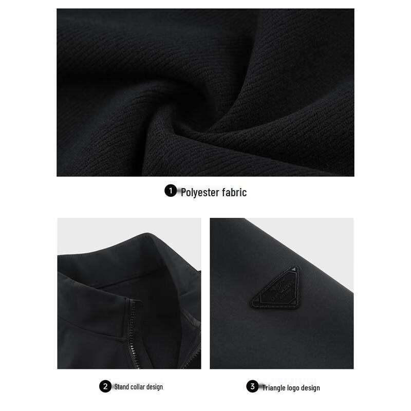 Septwolves Men's Stand-Collar Lightweight Triple-Proof Jacket