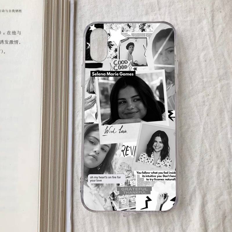 Selena Gomez Phone Case For iPhone 11 12 13 14 Mini Pro Max XR X XS TPU Clear Case For 8 7 6 Plus SE 2020