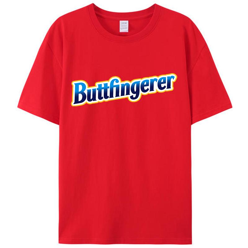 Buttfingerer Nuts Bar Meme Funny Hilarious T-Shirt for Men Women Cotton Graphic Tees Shirts Tops S