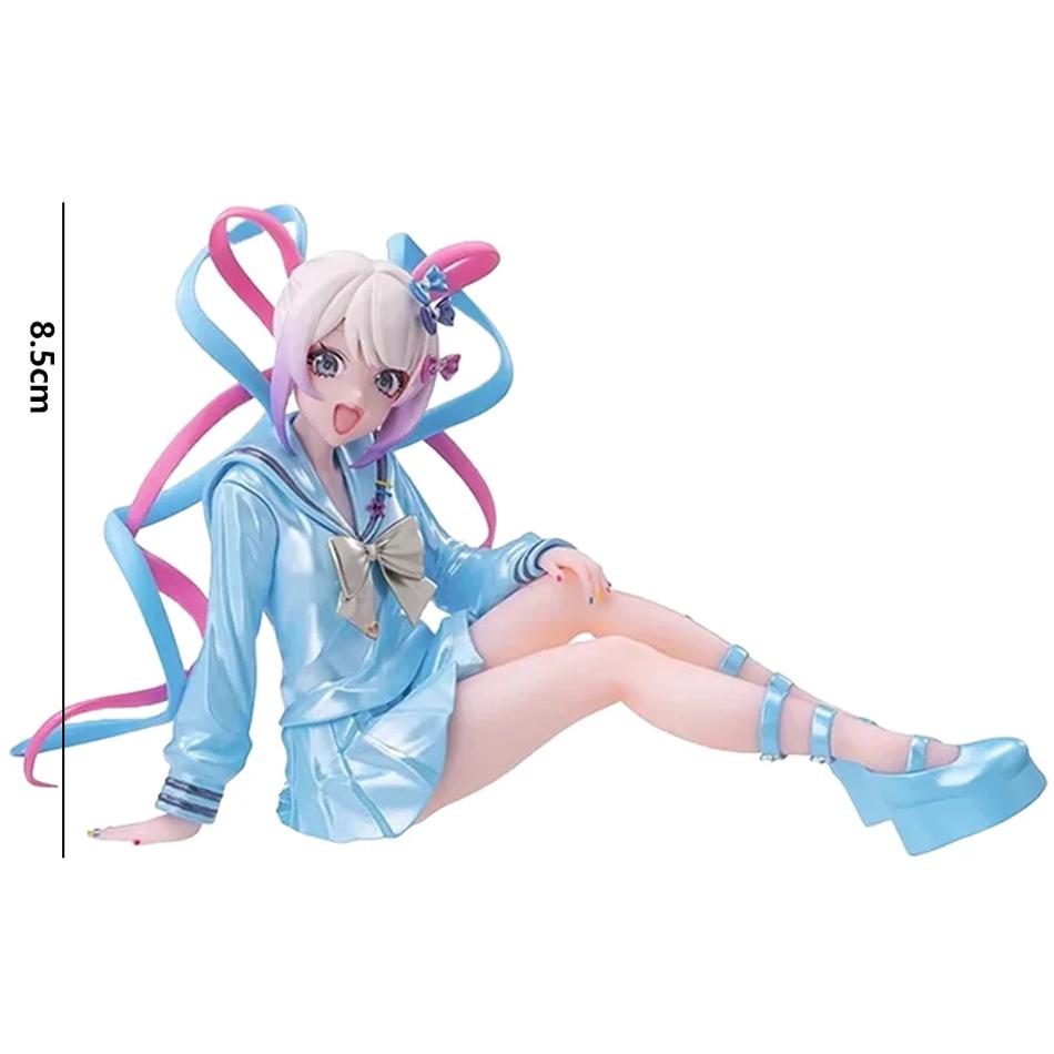 Chokonose Figura, PVC Anime Modelo Toy, Luminous Ornamento Presente, NEEDY GIRL OVERDOSE, Em estoque