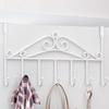 Multi Functional 7-hook Door Top Back Hanging Rack Storage Rack Without Punching Holes Clothes Hanging From The Back of The Door