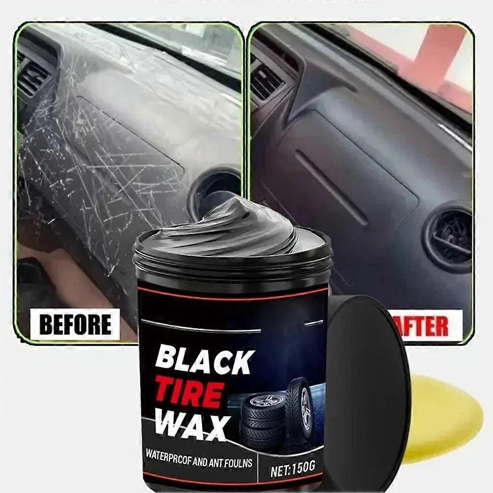 Car Tire Polishing Wax Shine Restorer Protectant Prevents Fading & Cracking