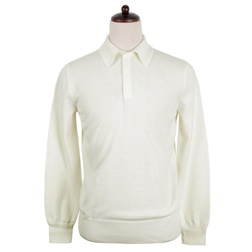 Solti 14Gg Polo Collar Knit (Ivory)