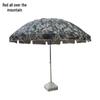 2.4m Digital Camouflage Outdoor Umbrella with Water Base