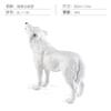 Simulation Static Forest Animal White Wolf Model Wolf Cub Arctic Wolf Growling Wolf Static Ornament Set Toy
