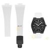 CTS Fluororubber dirželis Tissot PRX serijos Super Player laikrodžiams 35mm 40mm Greito atsegimo spyruoklinė sagtelė FKM laikrodžio dirželis 11mm 12mm