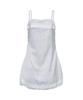 Yuhee Polka Dot Pattern Dress_White