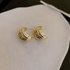 S925 Silver Needle Statement Hoop Earrings - Elegant, Versatile, Lightweight, Simple Luxury for Women