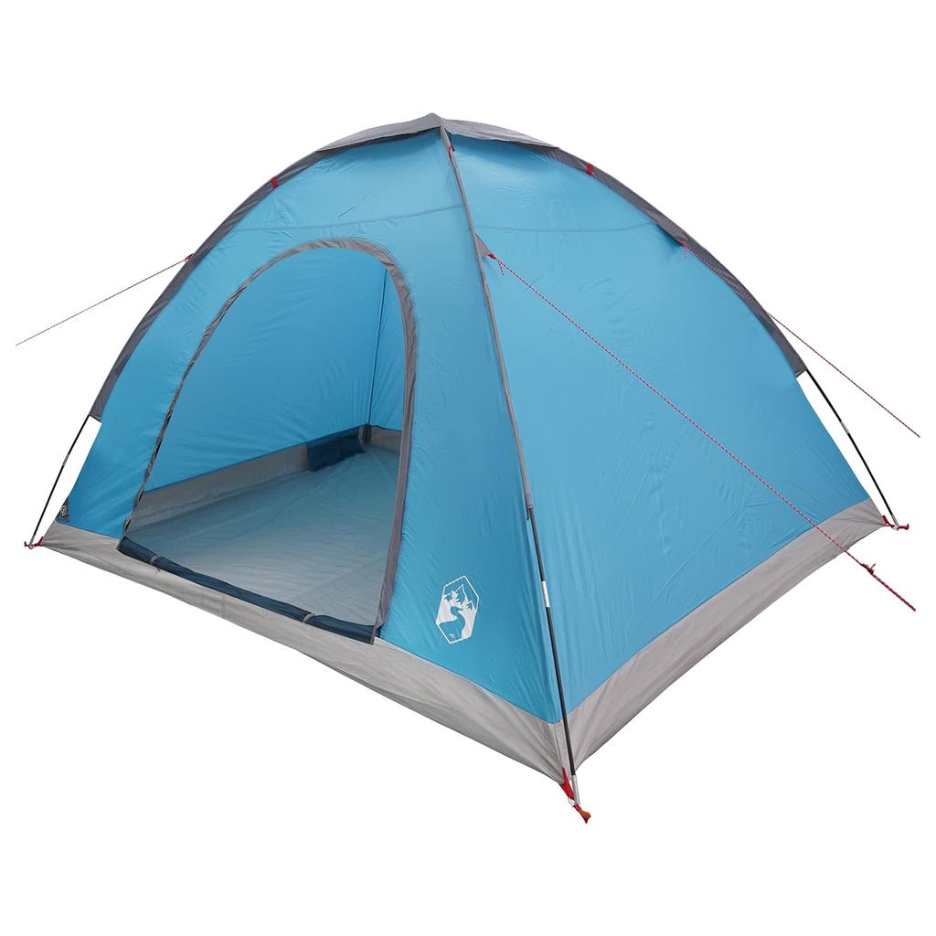 Camping Tent with Roof and Air Ventilation Blue 275 x 215 x 125 cm