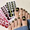 Cat Eye Toe Nail Sticker Shiny Waterproof Nail Sticker