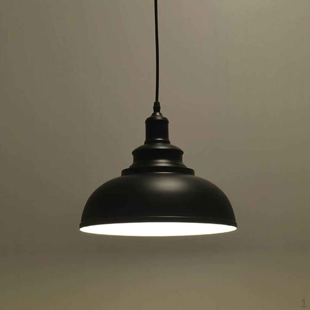 

Ceiling Lampshade Bar Retro Pendant Lamp Decoration Cover For Home Cafeteria, чорний