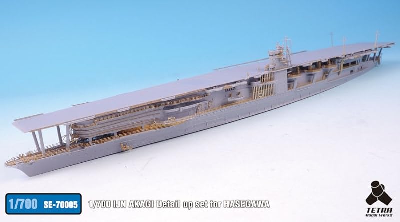 Tetra Model 1/700 SE Serie Japanischer Flugzeugträger Akagi (H-Unternehmen) Kunststoffmodellbauteile SE7005