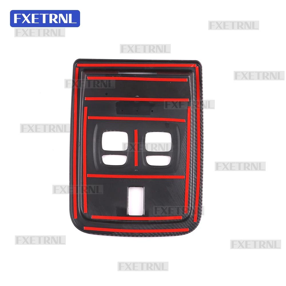 For Dacia Duster 3 2024 2025 2026 2027 Reading Light Sticker Car Glossy Black Carbon Fiber Style Dacia Duster 3 Accessories
