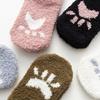 Thermal Socks For Womens Coral Fleece Socks Floral Print Sock Colorful Winter Cute Fashion Fuzzy Female Funny Long Socks