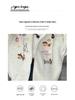 2025 Spring/Autumn Girls' Hoodie: Stylish Embroidered Cardigan for Big Kids