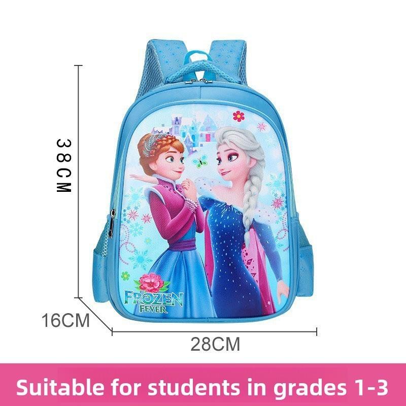 Tegneserie Rygsæk til Børn Med Spider Man Frozen Iron Man Print Design Til Folkeskoleelever