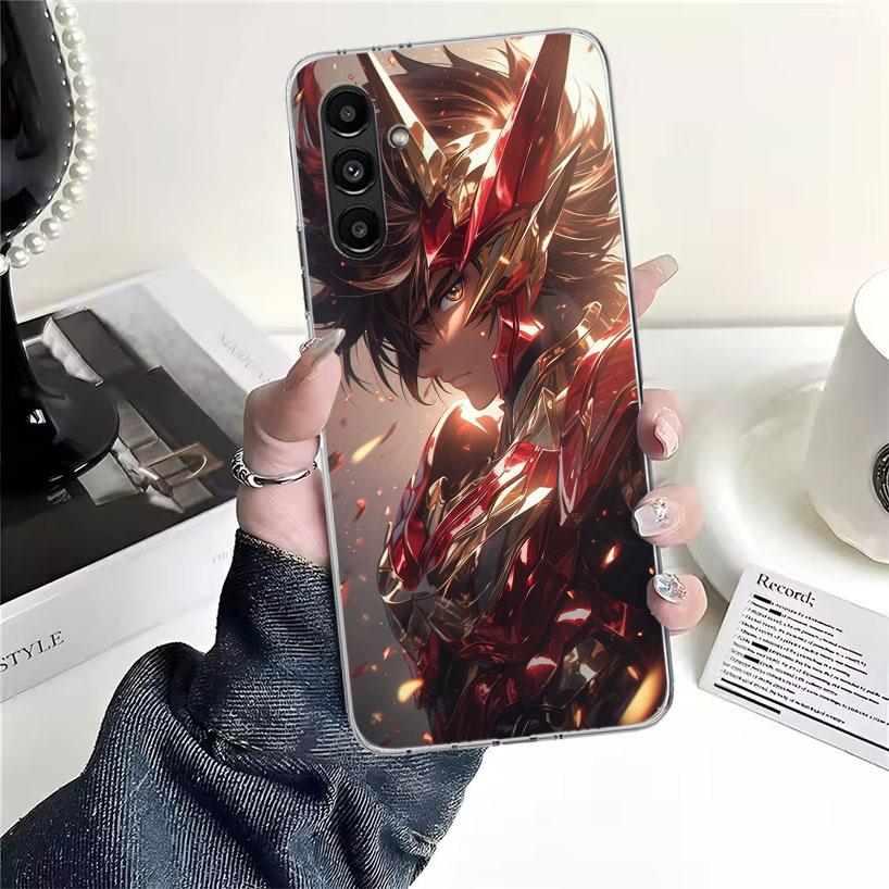 Saint Seiya Cool Phone Case For Samsung Galaxy A13 A14 A15 A16 A17 A53 A54 A55 A56 A57 A33 A34 A35 A36 A37 A23 A24 A25 A26 Galax