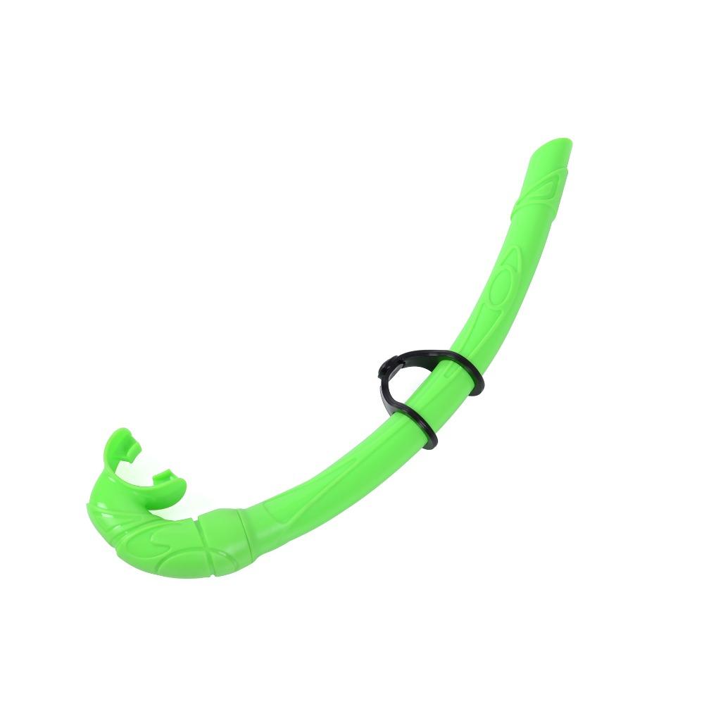 

Фридайвинг сноркелинг мокрый сноркель дыхательный аппарат трубка для дайвинга One Size зелёный