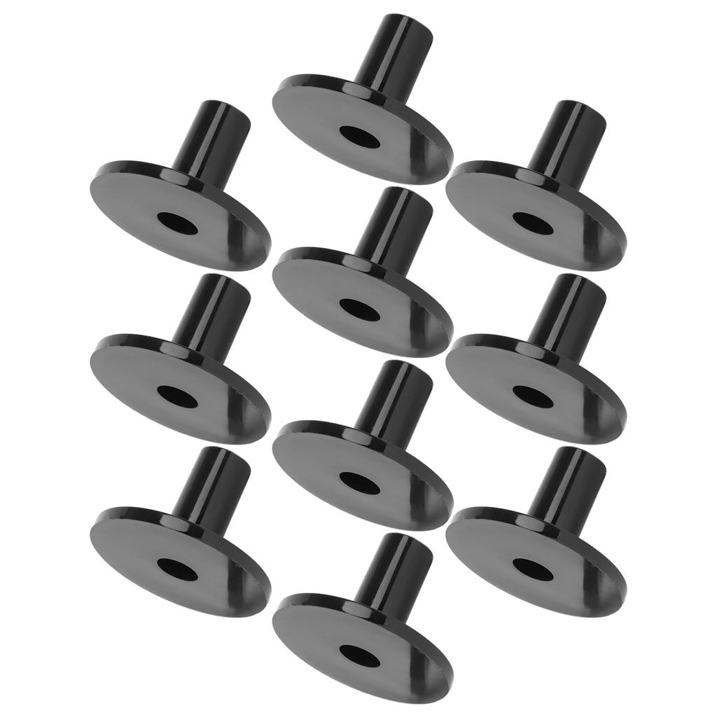 10Pcs Drum Cymbal Sleeves Plastic Stand Percussion Instrument Support Parts Replacement