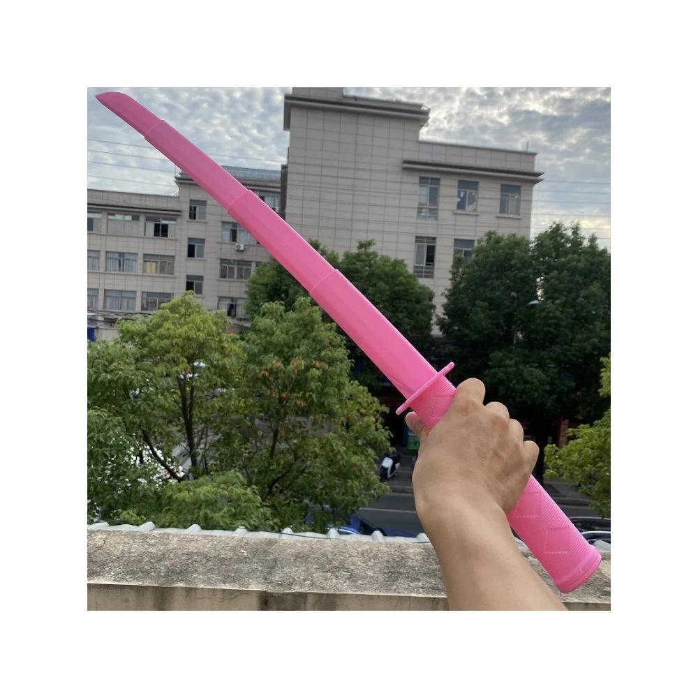 3D Kids Gravity Knife Katana Stretchable Cos Decompression Creative Retractable Toy 3D Printing Gravity Sword Gifts For Friend