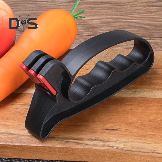 

Многофункциональная точилка для резака Super Wind 2 в 1, инструмент для заточки черного резака для кухни