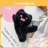 Cute Cat Keyring With Soft Plush Material For Gift And Key Organizer