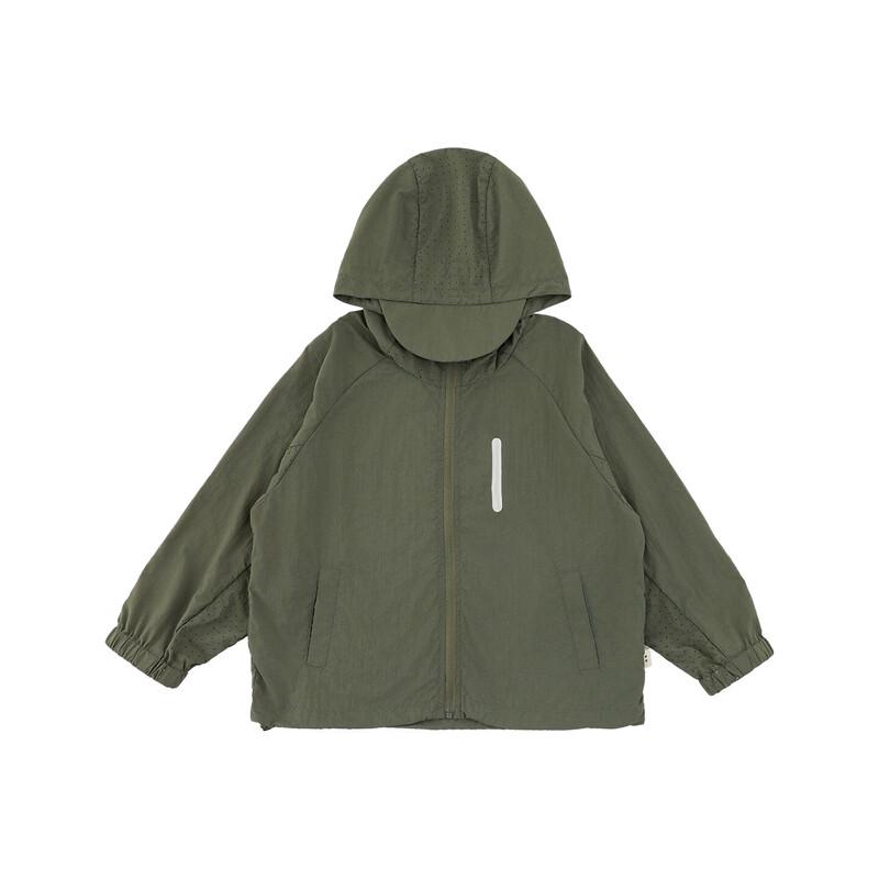 Boys Lightweight Hooded Sun Protection Jacket 100cm